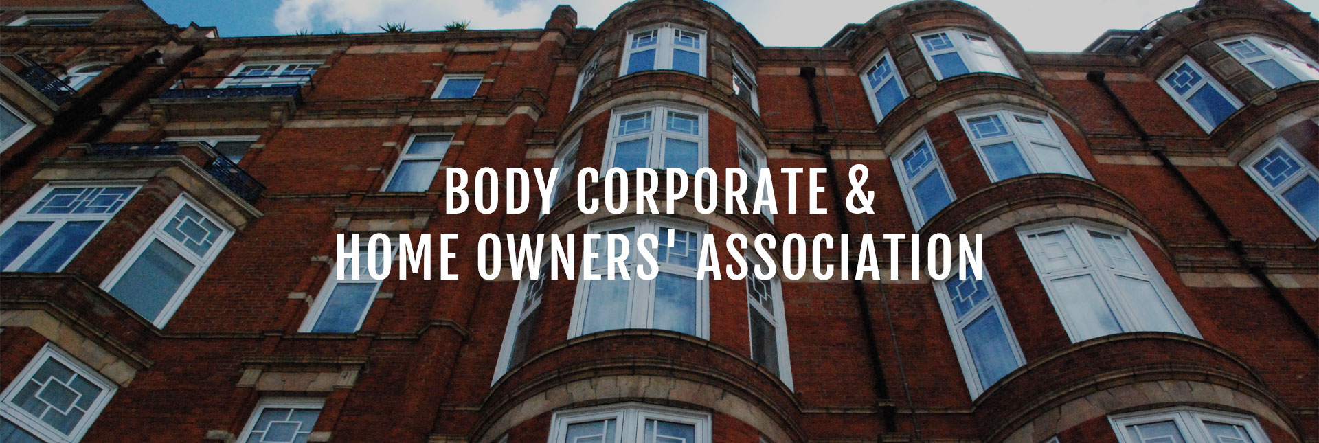 Homeowner insurance, body corporate & homeowners association